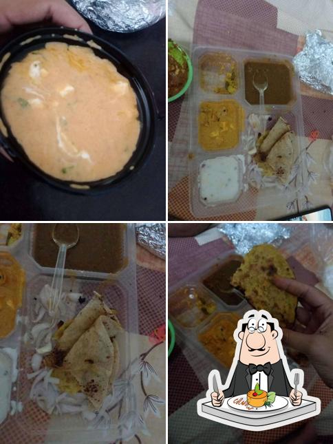 Food at Haramrit Vaishno Dhaba
