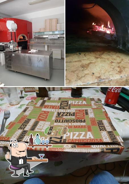 La interni e birra del ristorante