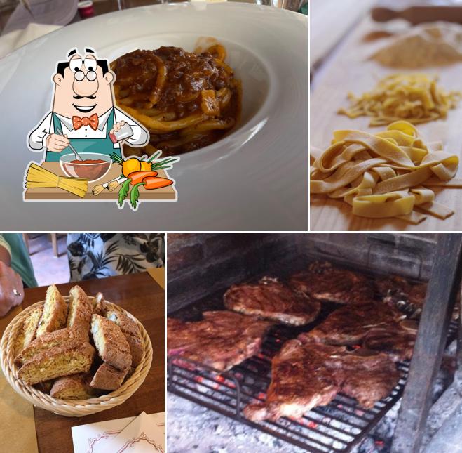 Spaghetti alla bolognese al Fattoria Poggio Alloro