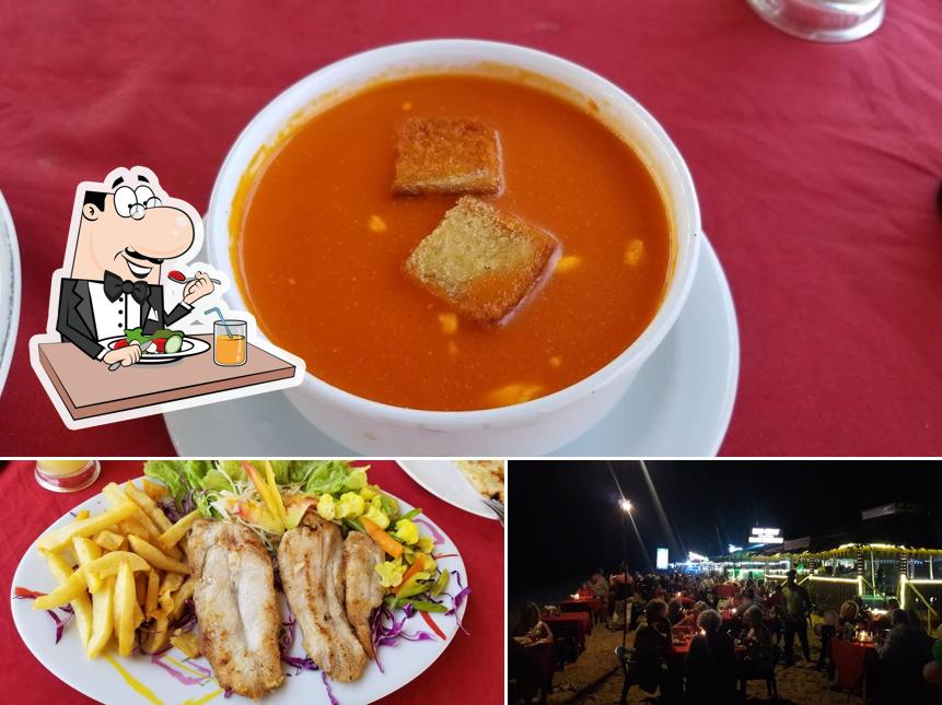 Food at Win Win's Leisure Place Beach Shack