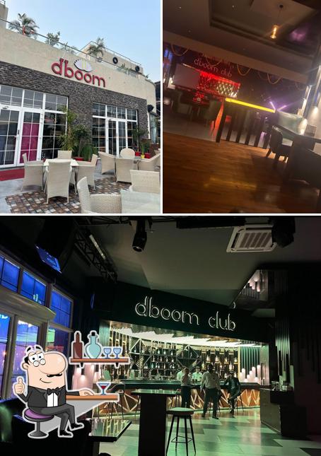 The interior of dboom