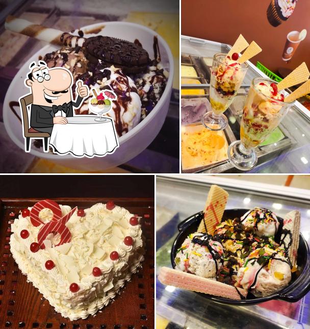 Enjoy one of the desserts