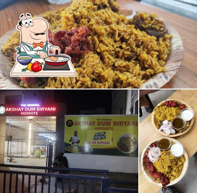 Paella at 4 AM Akshay Dum Biryani Hoskote Hyd