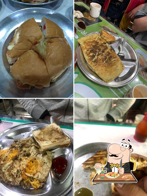 Food at Sharma Ji Tea Stall