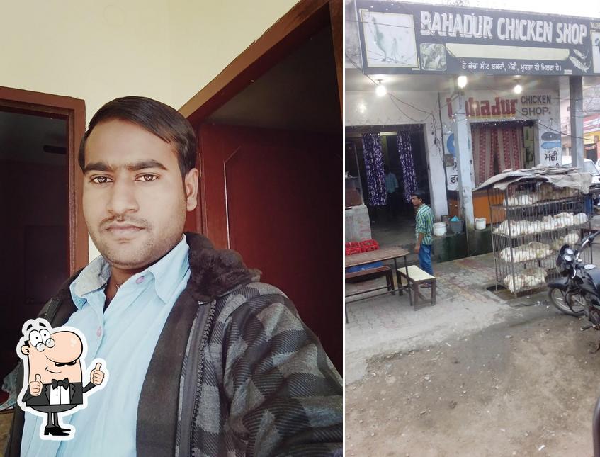 See the pic of Bahadur Chicken Shop