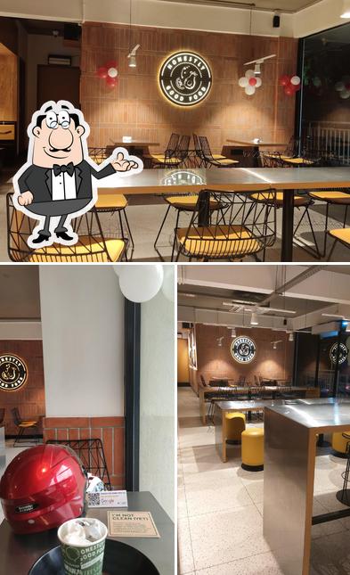 The interior of California Burrito Mexican Kitchen @ Yelahanka