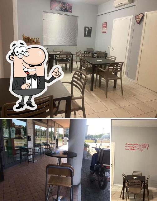 Gli interni di Da Fabietto
