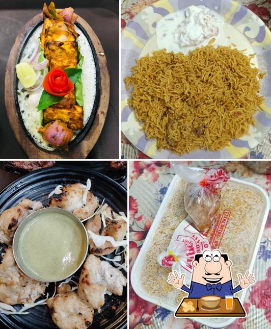 Food at Khalids Biriyani