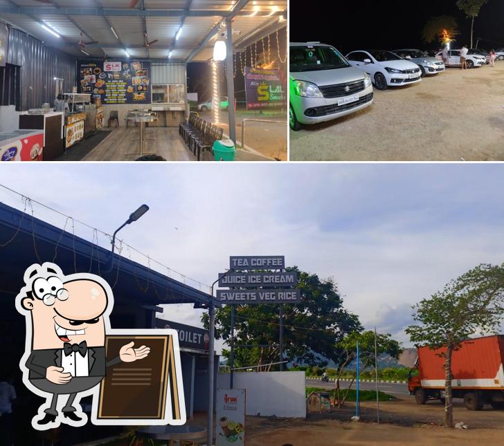 This is the photo depicting exterior and interior at SLal Snacks