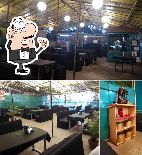 The interior of The hindustani dhaba