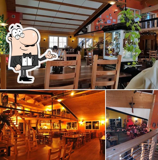 Gli interni di Restaurant Tobel