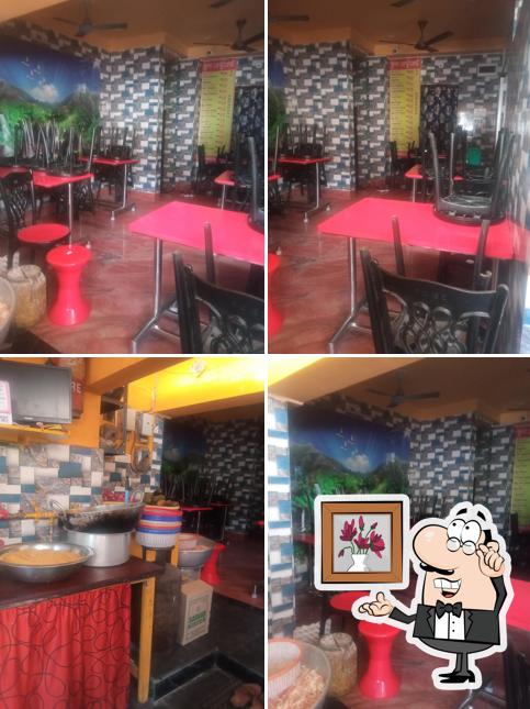 The interior of Trina Restaurant