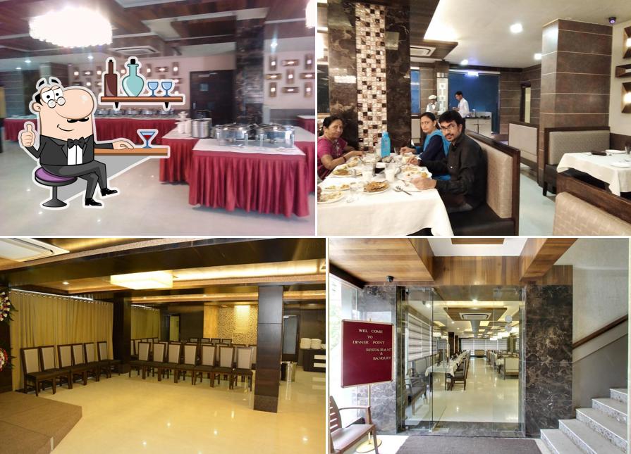 The interior of Dinner Point Restaurant And Banquet