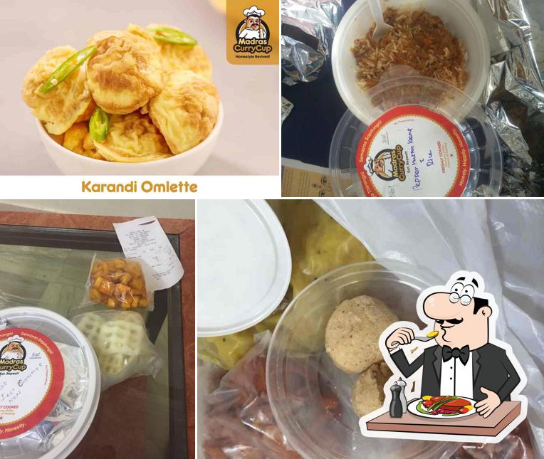 Food at Madras Curry Cup