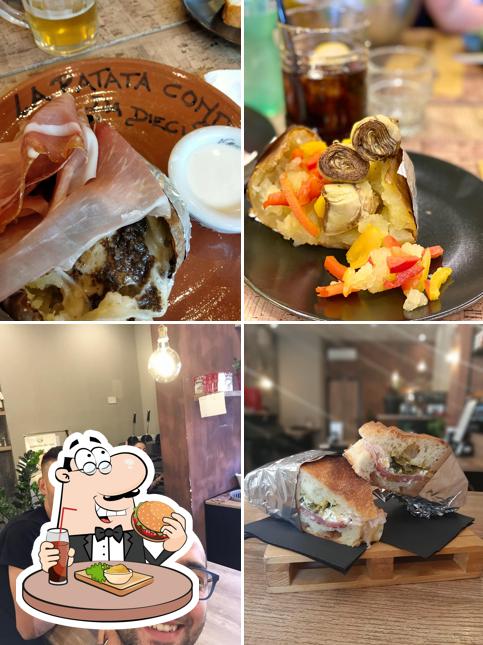Ordina un hamburger a Da Dieci
