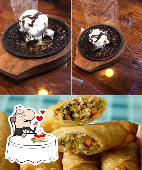 Funchick Fried Chicken Cuttack serves a selection of sweet dishes