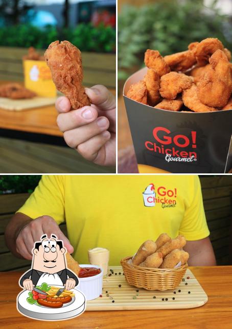 Comida em Go Chicken - Frango Frito & Porções