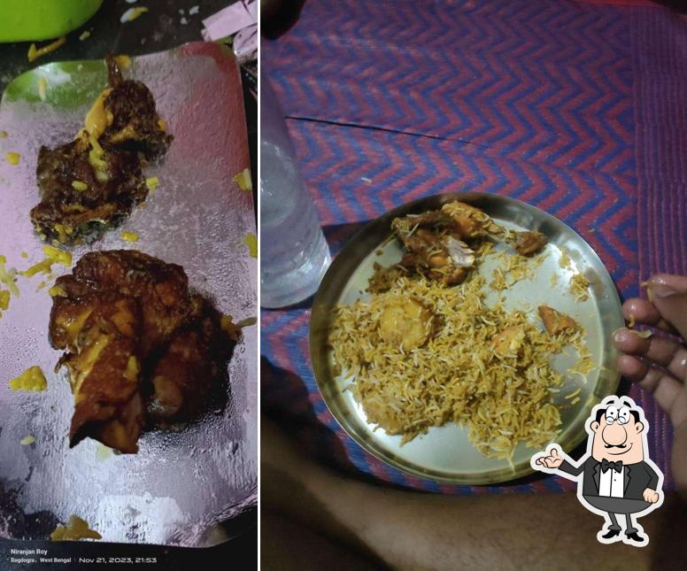 The interior of Haji Biryani