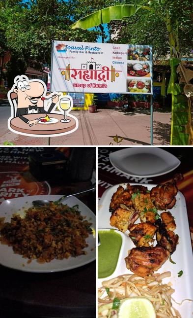 The photo of food and exterior at Joaval Pinto Bar & Restaurant