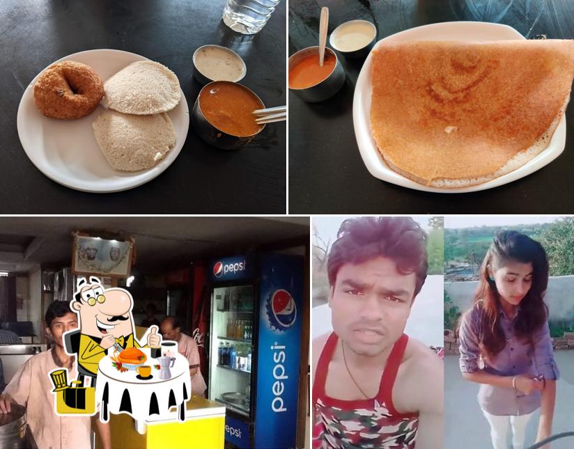 Food at Kamat Restaurant