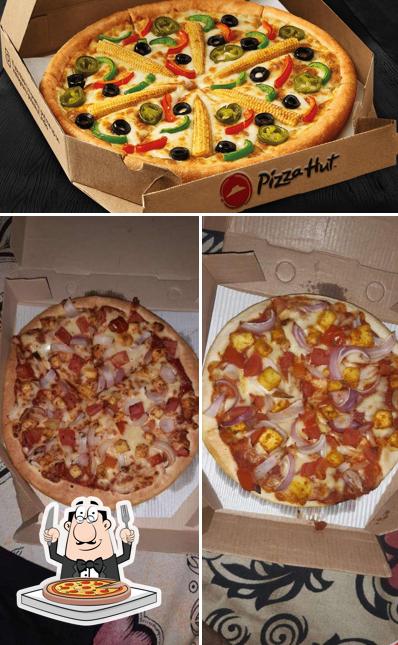 Get pizza at Pizza Hut