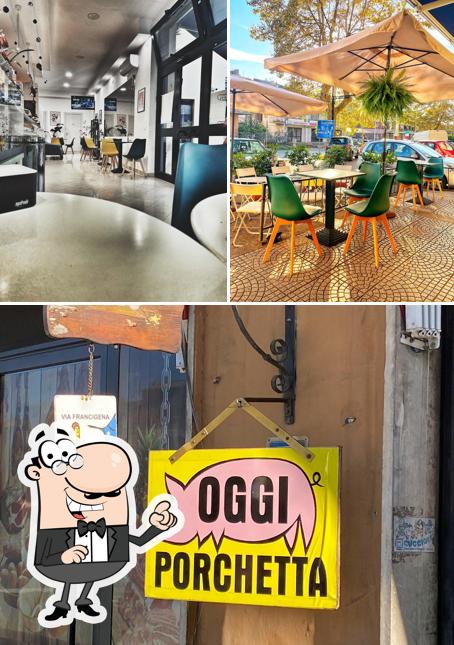 Gli interni di Jolly Blu Bar