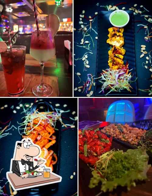 Food at Limbo Club & Air Bar