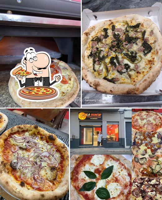 Prova una pizza a Ristorante Pizzeria la Bontà