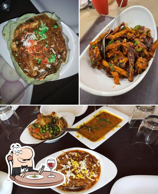 Food at Vrindavan Restaurant
