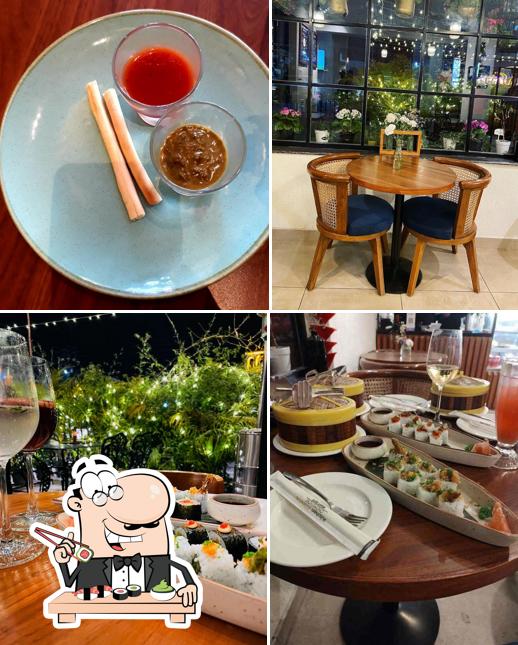 Get different sushi options