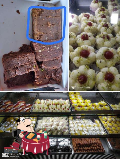 Order one of the sweet dishes