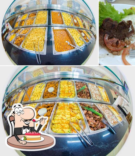Cometa's Restaurante oferece uma variedade de pratos doces
