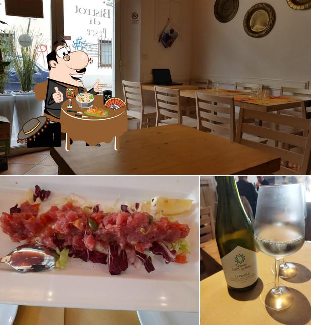 Questa è la foto che mostra la cibo e interni di Il Maccheroncino