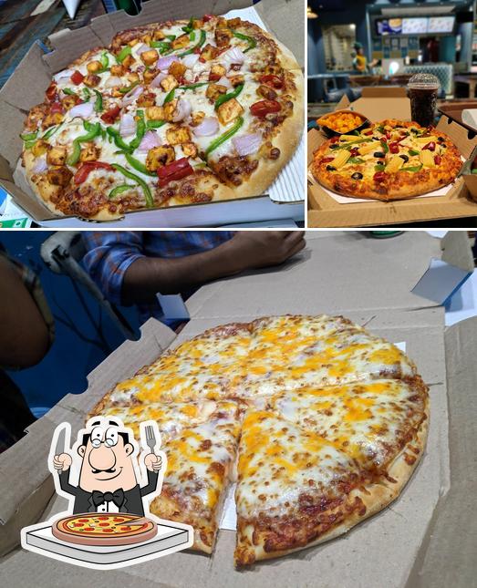 Order different types of pizza