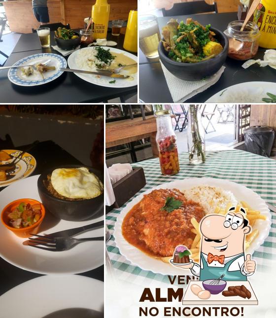 Encontro à Mineira Bar e Mercearia serve uma seleção de sobremesas