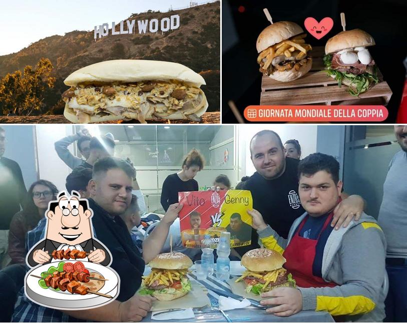 Panino con maiale stirato al Enzo’S Burger