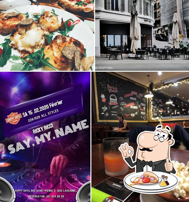 Prenditi una pizza a Happy Days Bargrill