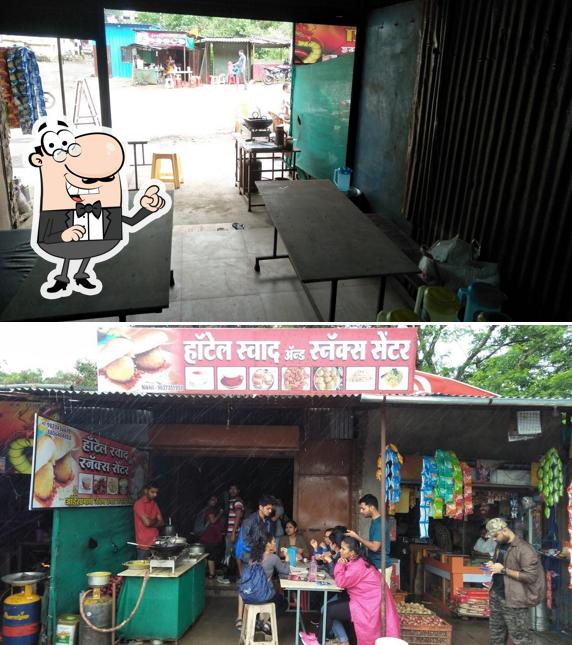 The interior of Hotel Swaad & Snacks Center