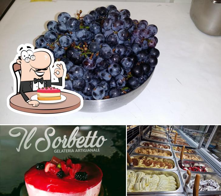 Cheesecake al Il Sorbetto Gelateria Artigianale