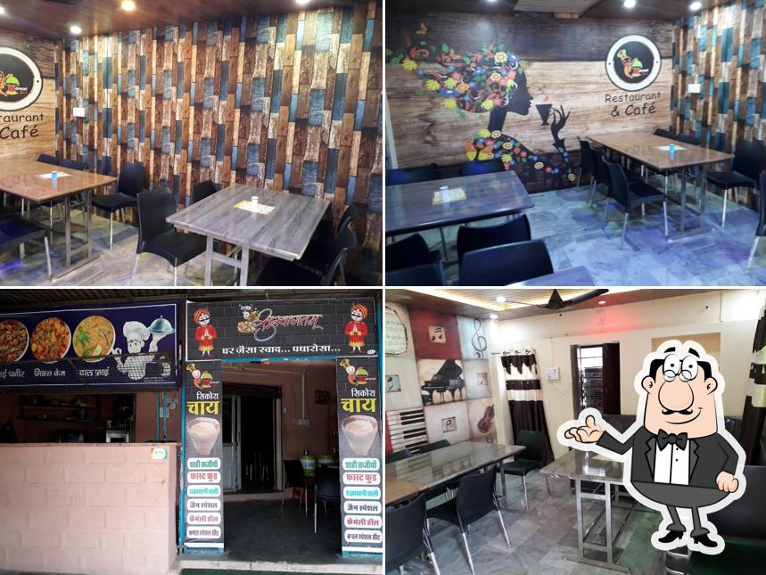The interior of Marwadi JAYKA & CAFE
