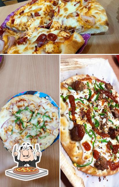 Pick pizza at pizza villa