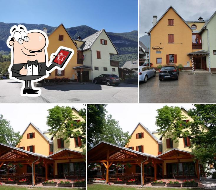 Puoi goderti l'aria fresca dal dehors di Gostišce Vančar