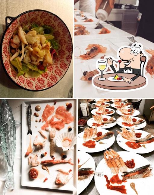 Ceviche al Ristorante "Re di Quadri"