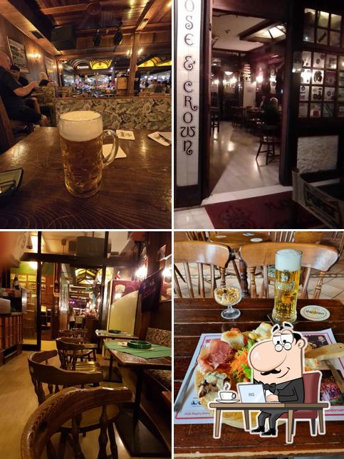 Gli interni di Rose&Crown pub