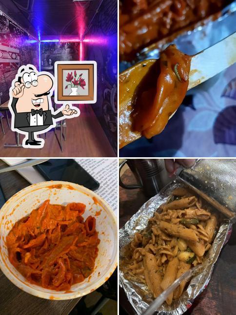 The interior of Sip 'N' Bite