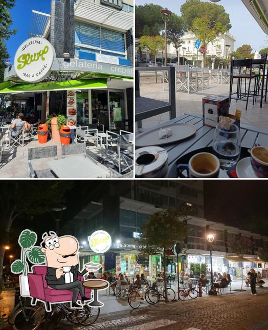 Tra le varie cose da Slurp Bar Gelateria si possono trovare la interni e esterno