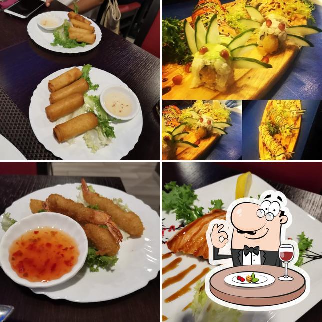 Cibo al Ristorante Orientale