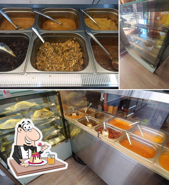 Amma foods live curry shop offers a variety of desserts
