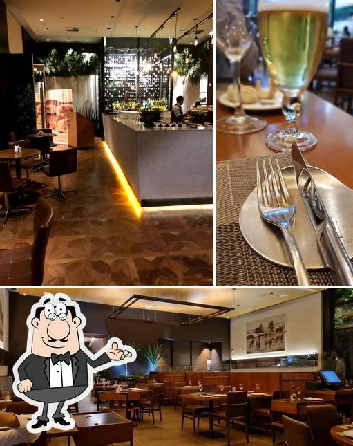 O interior do Varanda Faria Lima