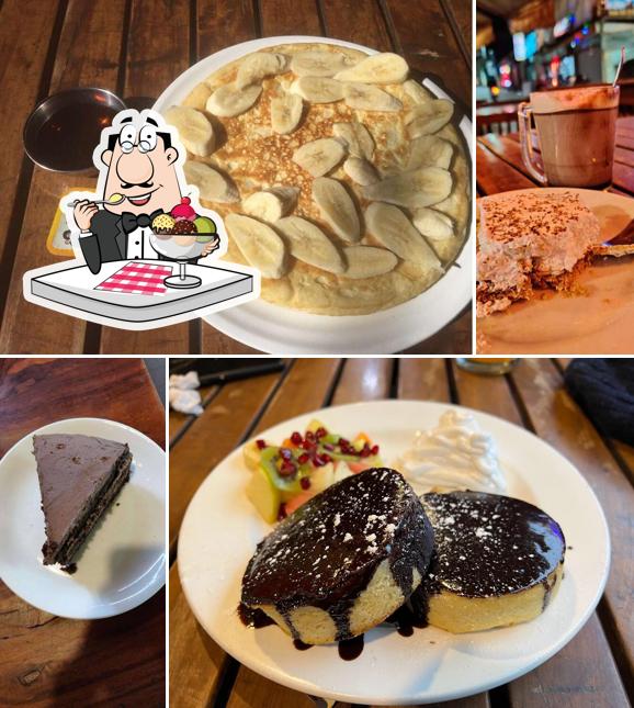 Jimmy's Bakery & Cafe serves a range of desserts